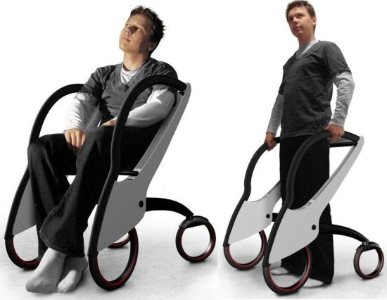 Elevating Wheelchair is a 'challenge to our perception of wheelchair users'  - Designbuzz