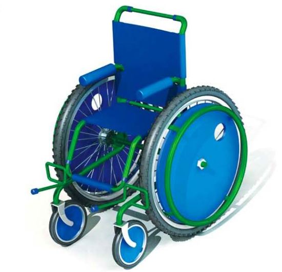 Outdoor Accessible wheelchair gains strength with carbon fiber body ...