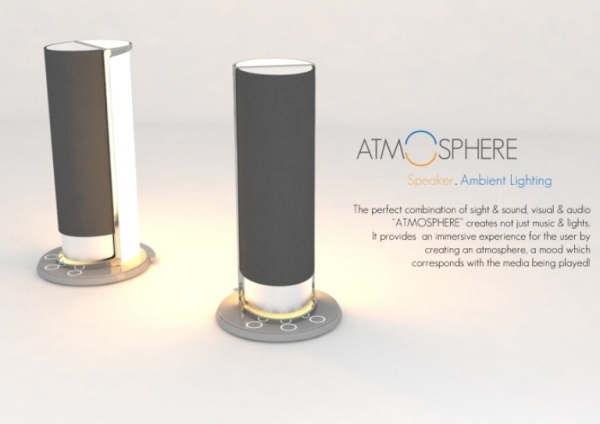 atmosphere speaker and ambient lighting