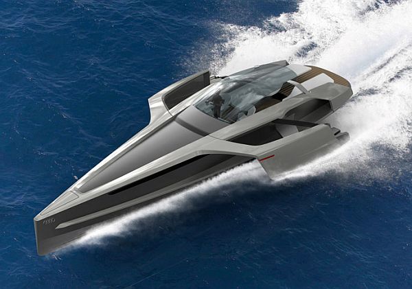 audi trimaran yacht