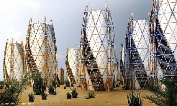 bamboo housing project in haiti