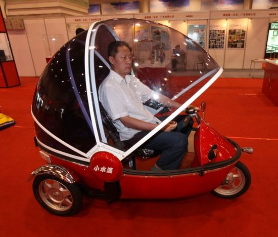 bubble bike electric three wheeler 4