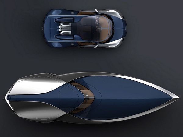 bugatti veyron sang bleu speedboat 01