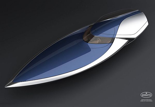 bugatti veyron sang bleu speedboat