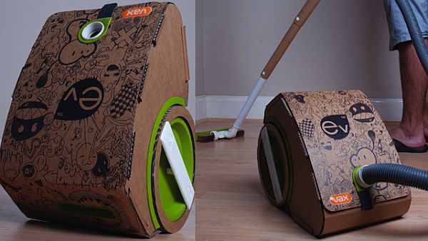 cardboard vacuum cleaner