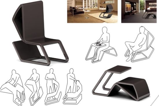 Call it a chair, a desk or a magazine rack - Designbuzz