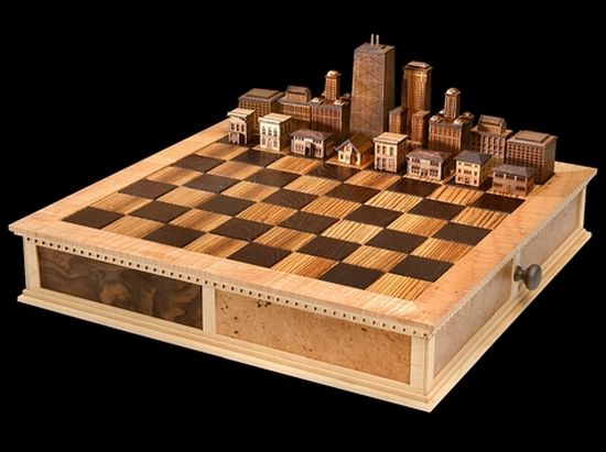 Steve Vigar Designs Chess Set