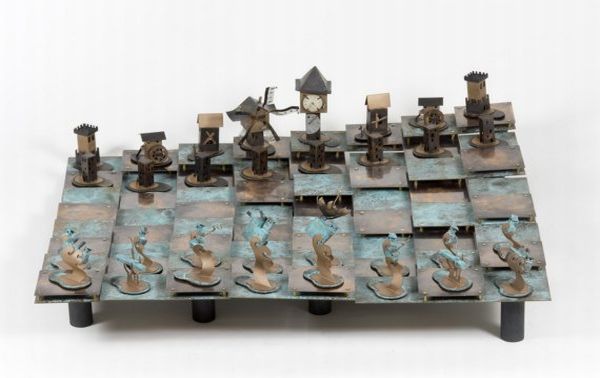 Chess set by Mellington Cartwright