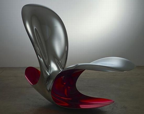 classy rocking chair by ron arad
