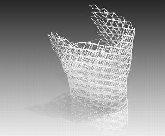 diamond chair by nendo