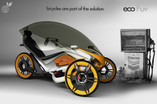 ecofuv urban bicycle concept 3