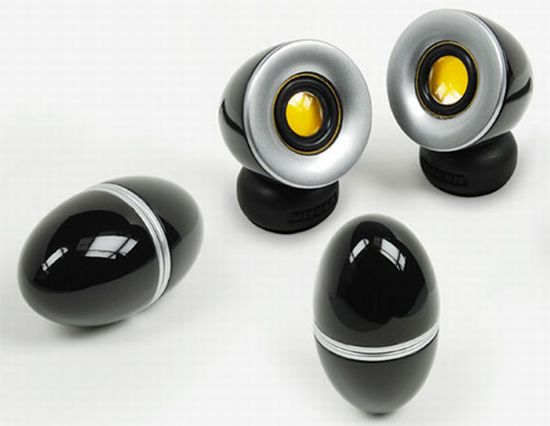 eggy portable mini speakers
