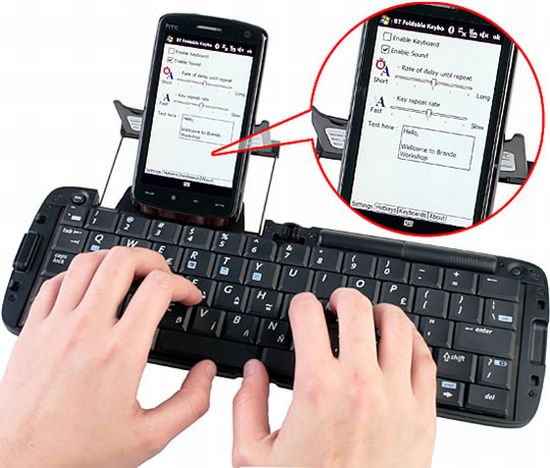 foldable bluetooth keyboard ovakI 58