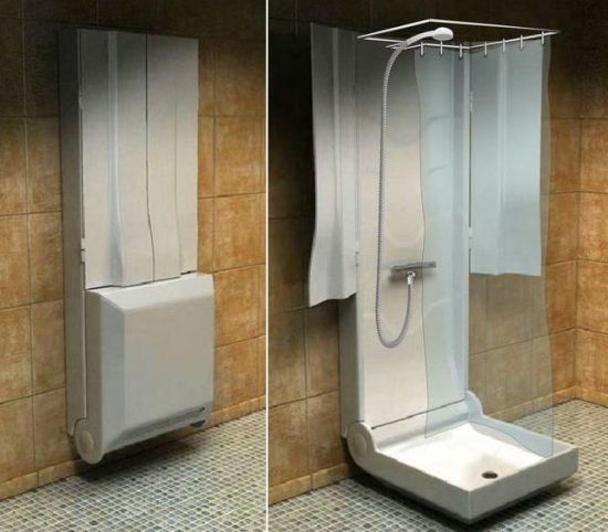 folding shower