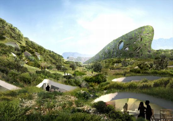 galije resort hidden under grass mvrdv 3