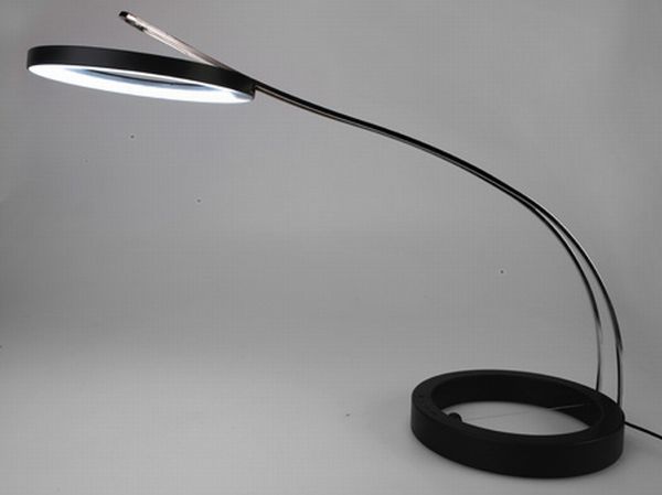 GEO Magnetic retrofuturistic desk lamp