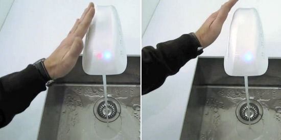 gesture controlled tap