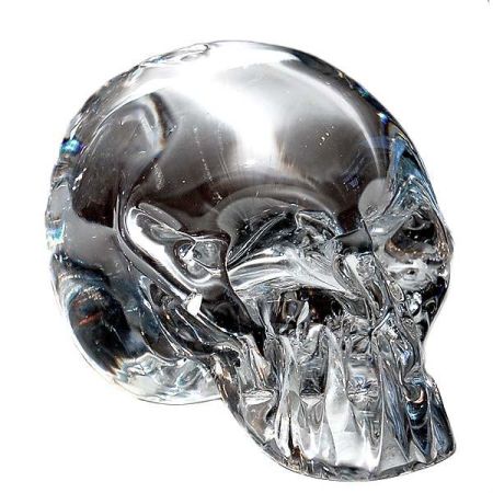 glass skull