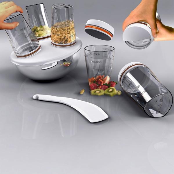 gravity food preparation system