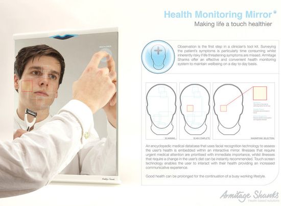 health monitoring mirror