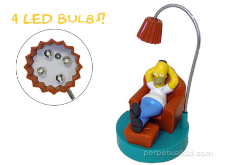 homer simpson led usb light