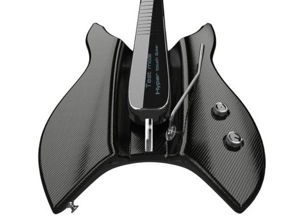 hyper touch guitar front view