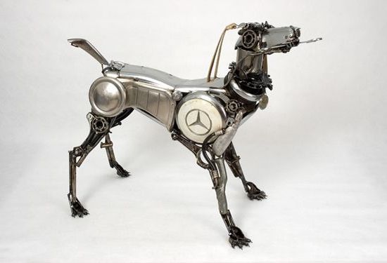 james corbett car parts sculpture 6 9U4lZ 58