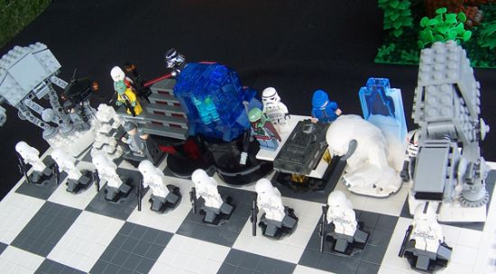 lego empire strikes back chess set