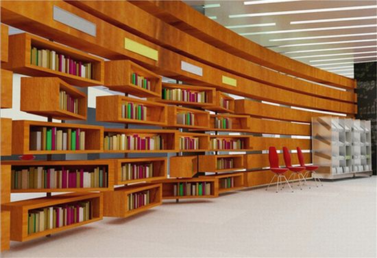 library interior design 1