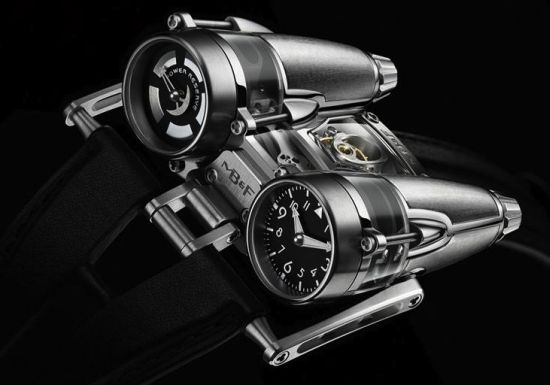 Dual-faced MB&F HM4 Thunderbolt wristwatch zooms in style - Designbuzz