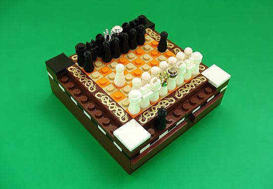 mini lego chess set