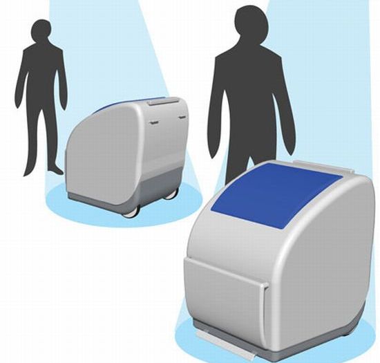 modular recycling bin