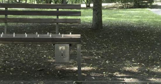 pay to sit private bench