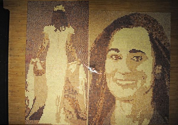 Pippa Middleton's mosaic