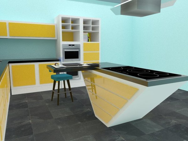 Retro Kitchen