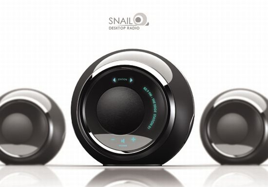 snail personal desktop radio