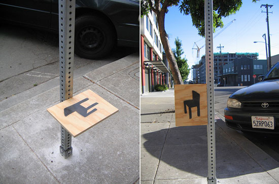 street sign chair 01