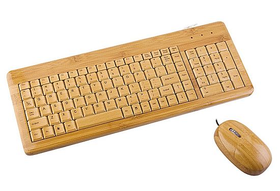 usb bamboo keyboard mouse