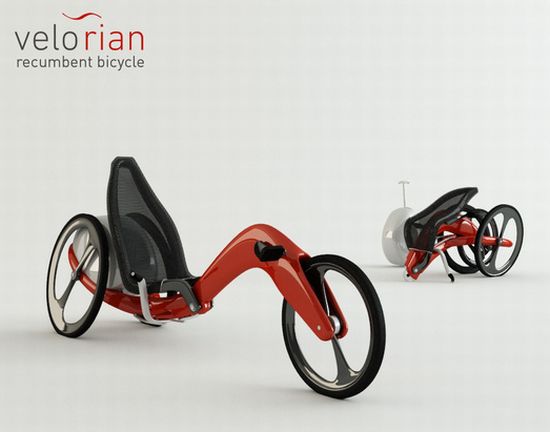 velorian folding recumbent trike 01