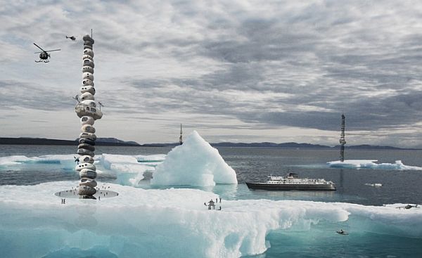 vertical cave in nunavut