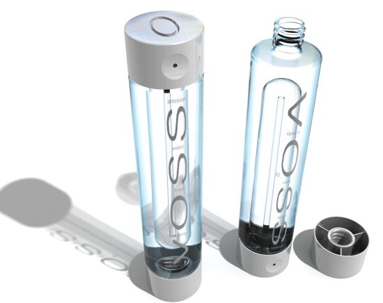 Louis Vuitton for VOSS  Voss water bottle, Voss water, Water