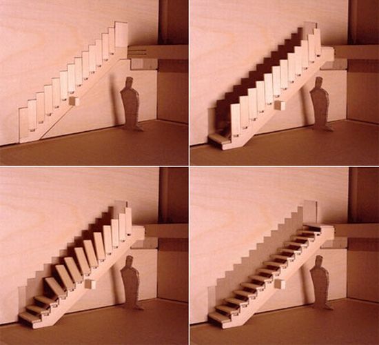 wall stairs