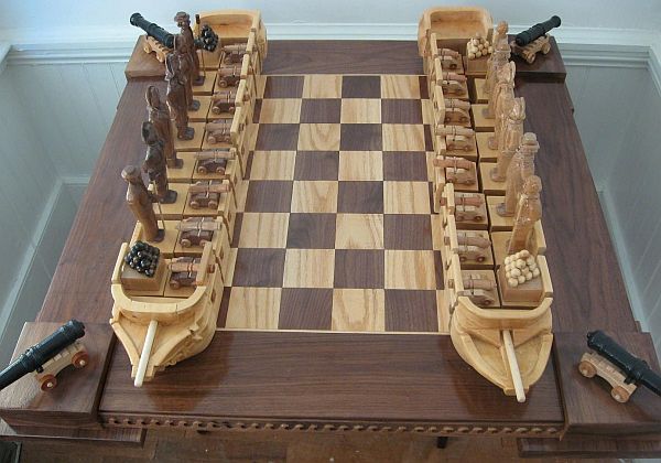 war of 1812 chess set  01