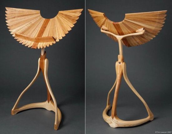 winged music stand
