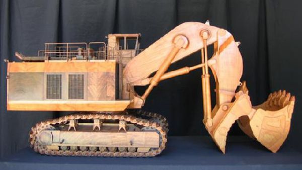 Wooden Excavator