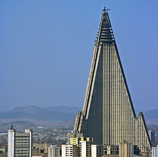 worlds worst building in north korea