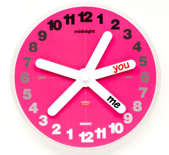 you me wall clock