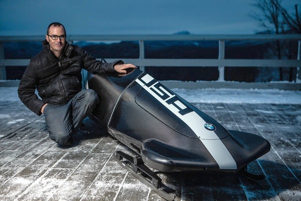 BMW unveils M2 2-Man Bobsled in Lakle Placid.