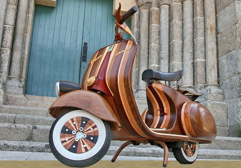 Carlos-Alberto-Wooden-Vespa