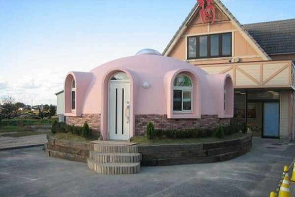 Dome-House-Pink-Japan